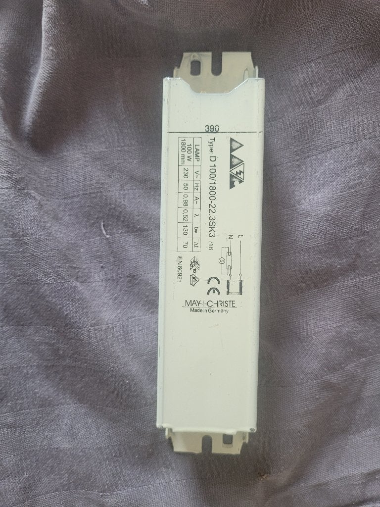 May & Christe VSA 100W voorschakelapparaten –(2000-2005), Ophalen, Gebruikt, Overige modellen, 10 tot 15 lampen