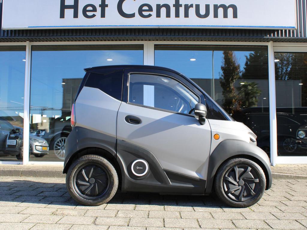 Silence S04 elektrische Citycar 90km/u PRIJS MET KOOP BATTER, Auto's, Overige Auto's, Automaat, Multifunctioneel stuurwiel, Zilver of Grijs