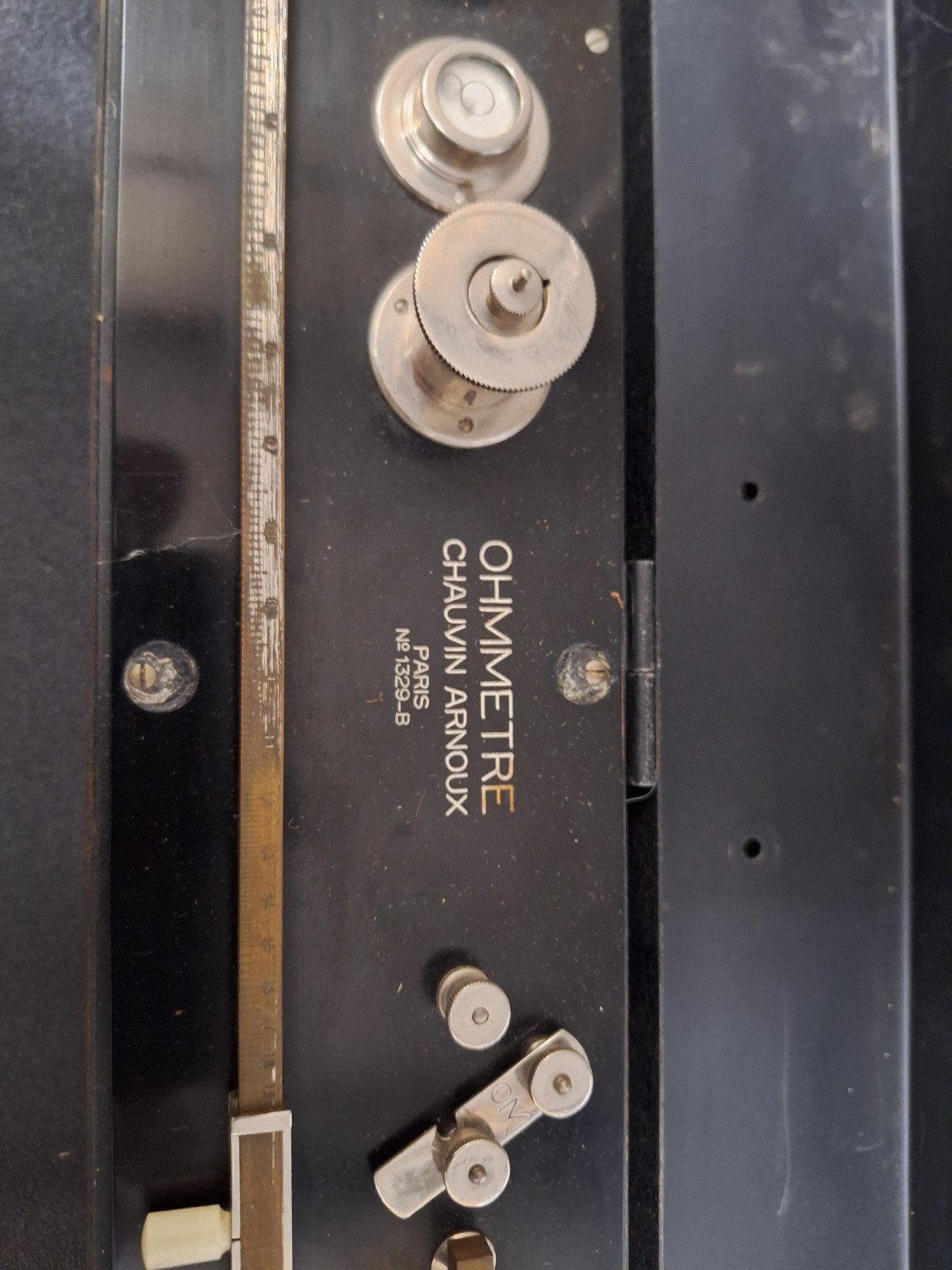 Vintage Ohmmeter Chauvin Arnoux Parijs Nr 1329-B, Ophalen of Verzenden