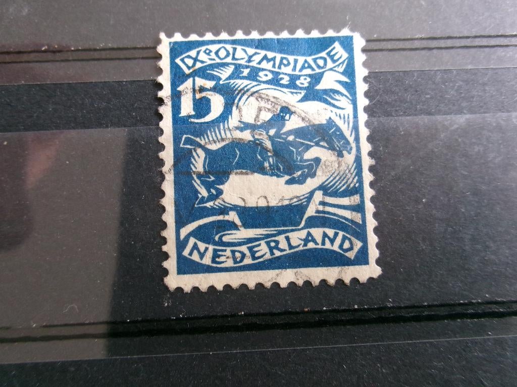 1928 - olympiade ruiter (433b), Postzegels en Munten, Verzenden, Gestempeld