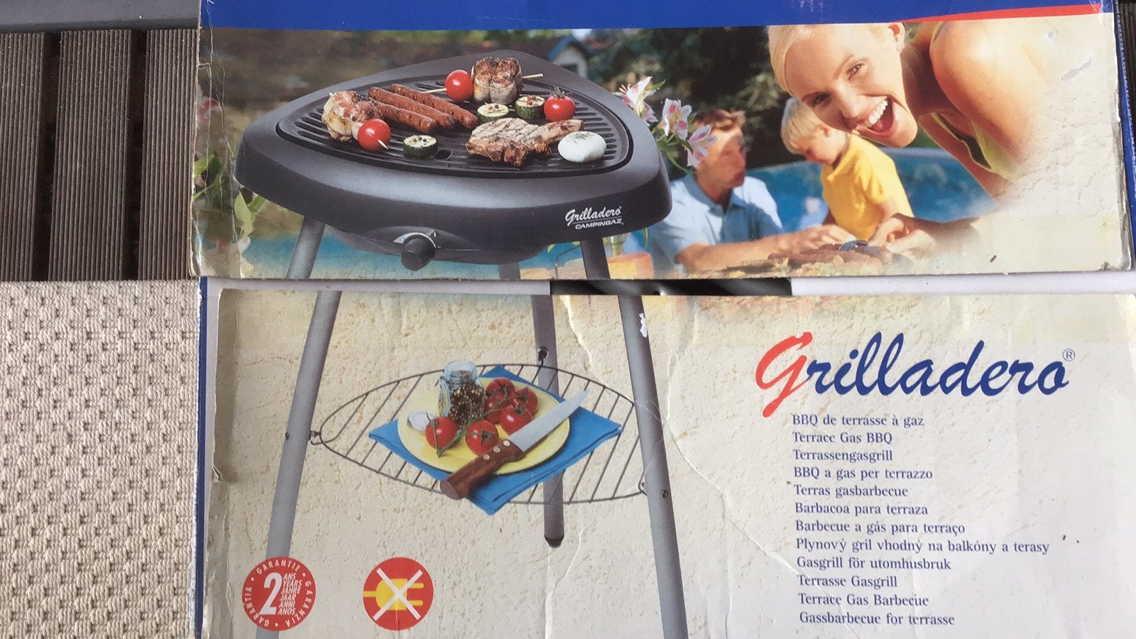 Campinggas barbecue Zaterdag naar kringloop, Ophalen, Zo goed als nieuw