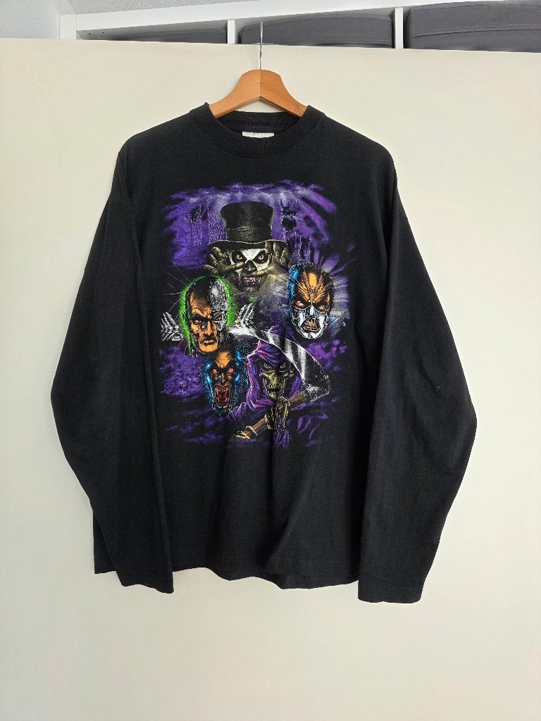 1997 Thunderdome Dance or Die BOX longsleeve XL, Thunderdome, Zwart, Maat 56/58 (XL), Ophalen of Verzenden