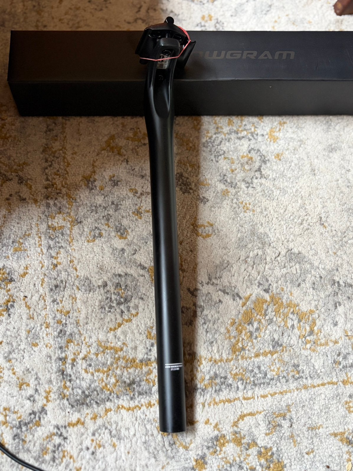 Cannondale Hologram carbon zadelpen, Fietsen en Brommers, Fietsonderdelen, Verzenden, Zo goed als nieuw, Carbon