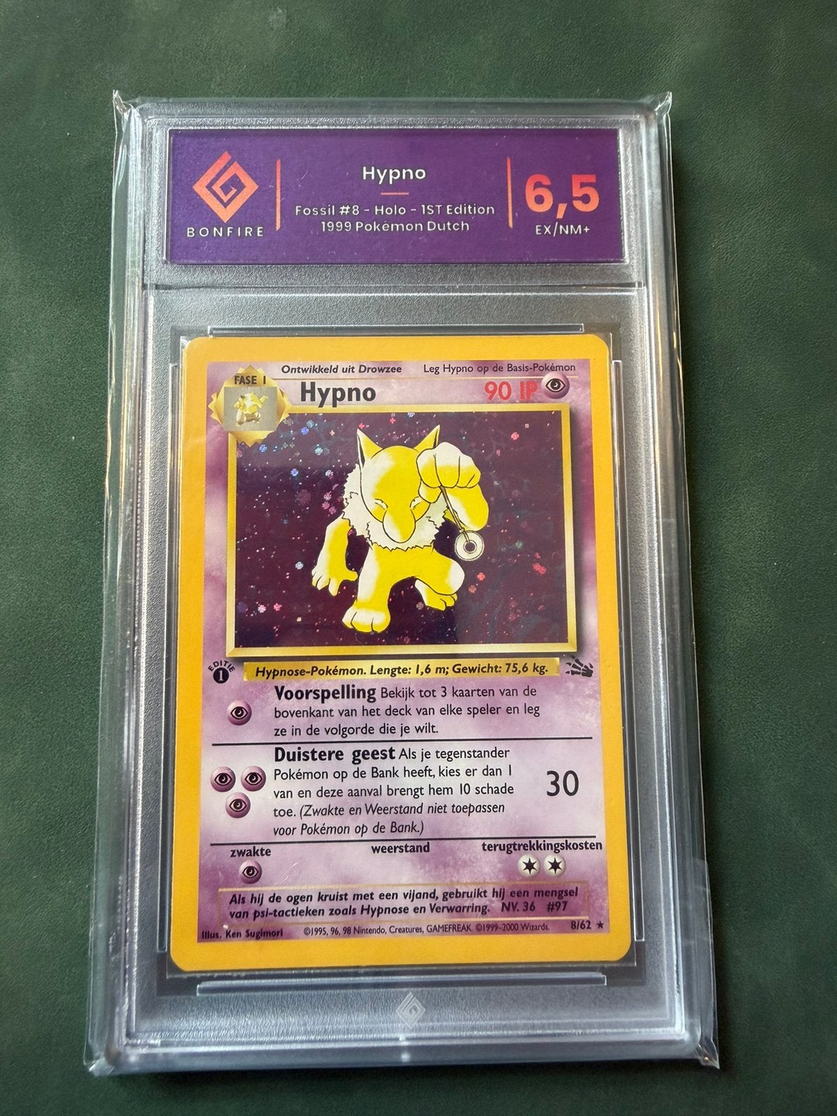 Hypno 1st fossil NL grade 6.5, Ophalen of Verzenden, Zo goed als nieuw, Losse kaart