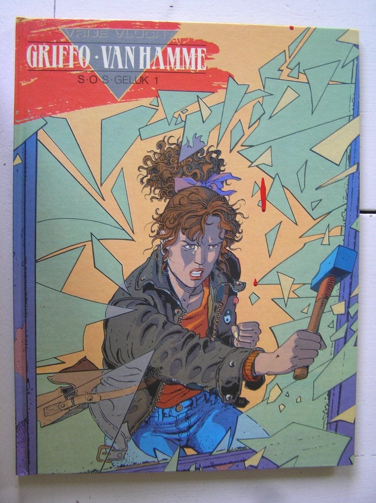 S.O.S. Geluk. Deel 1. Reeks Vrije Vlucht. HC, Eén stripboek, Ophalen of Verzenden, Zo goed als nieuw