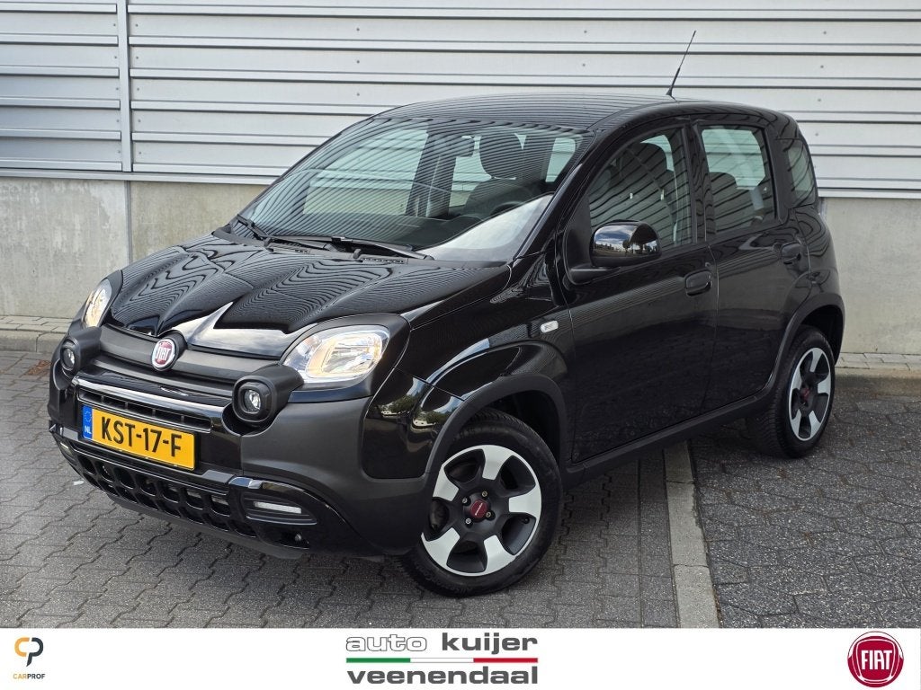 Fiat Panda Hybrid Cross | Airco | Tel. voorber. | 3-gordels, Auto's, Fiat, Keurmerk '100% Onderhouden', Stof, Gebruikt, Panda