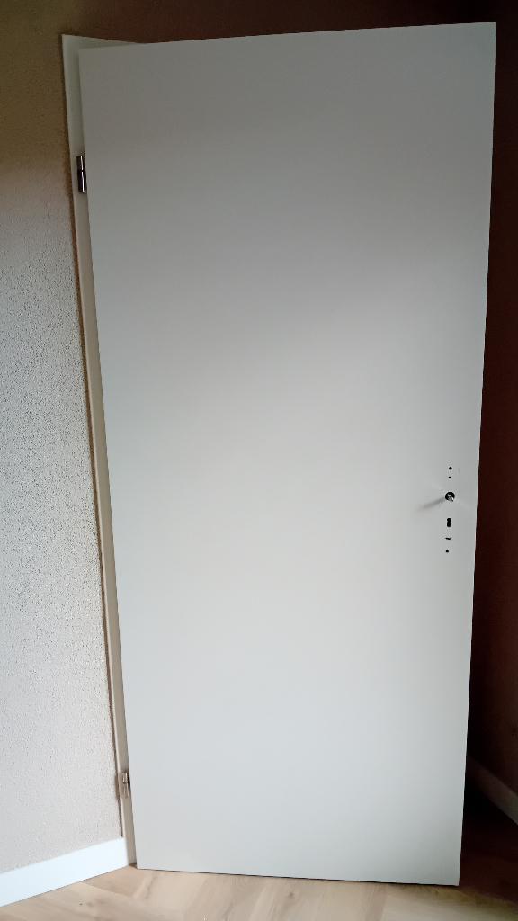 Gratis opdekdeur!, Doe-het-zelf en Verbouw, Deuren en Horren, Ophalen, Gebruikt, 80 tot 100 cm, Binnendeur