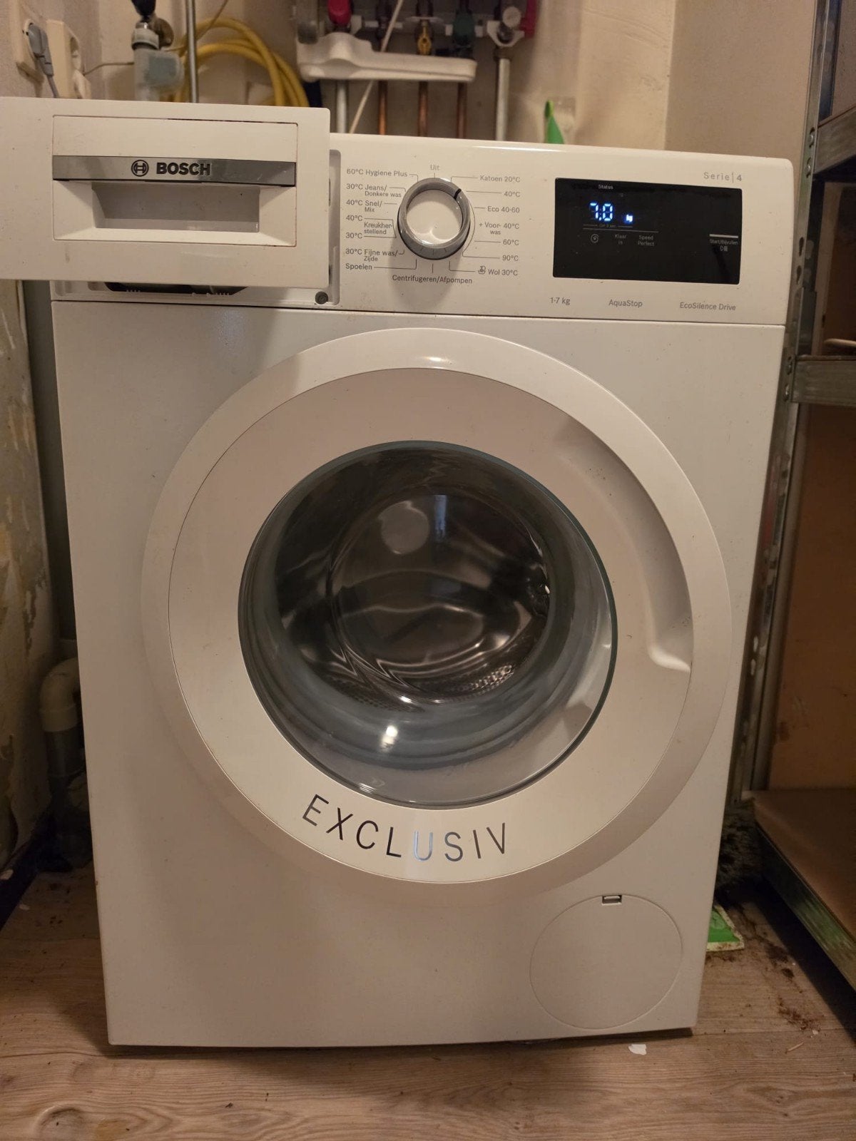 Foto 3 van Bosch wasmachine 7kg-1400 toeren, 3 jaar oud