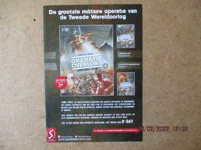 adv6067 silvester flyer, Eén stripboek, Ophalen, Gelezen