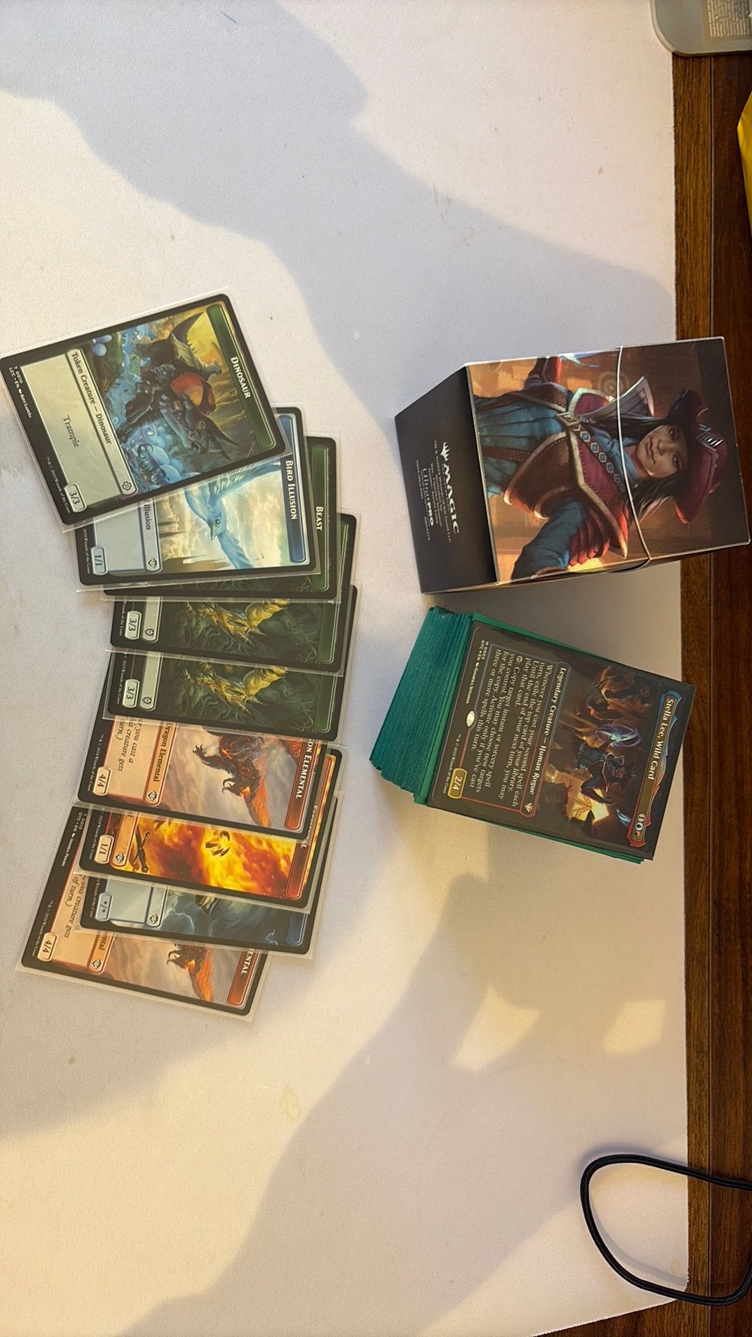 Quick Draw commander deck, Ophalen of Verzenden, Zo goed als nieuw, Speeldeck