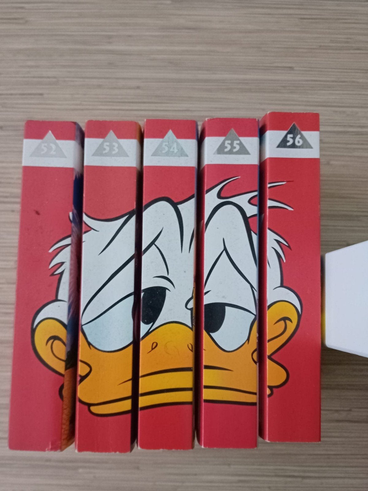 Donald Duck dubbelpockets 52 t/m 56, Meerdere stripboeken, Ophalen of Verzenden, Gelezen