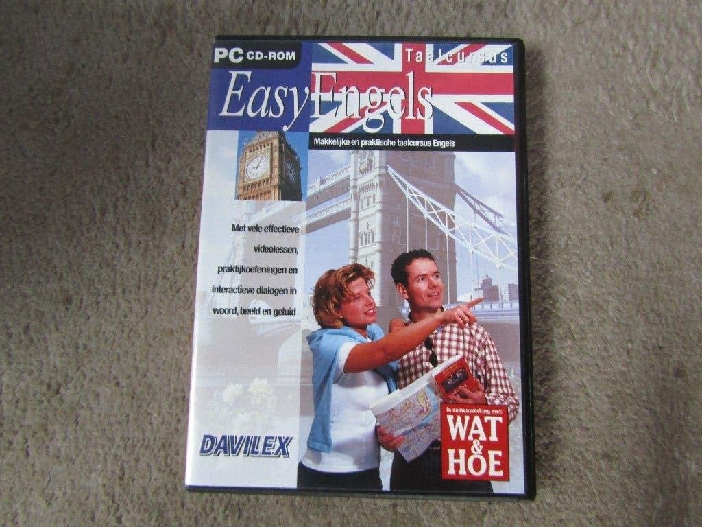 CD-rom: Easy Engels taalcurcus, Gebruikt, Overige genres, 1 speler, Ophalen of Verzenden
