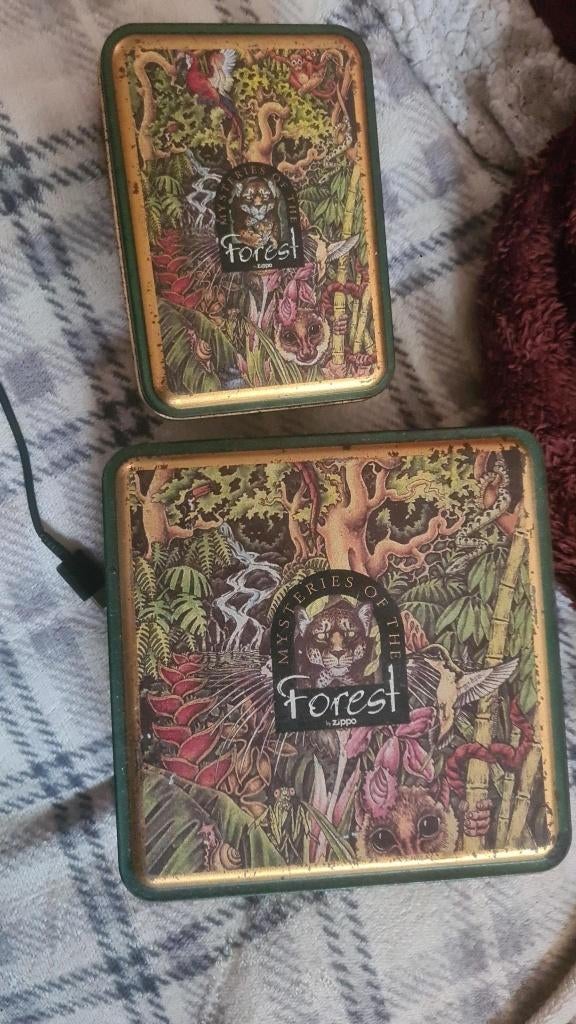 Zippo collector's lighters 5 pcs, Ophalen of Verzenden, Zo goed als nieuw, Aansteker