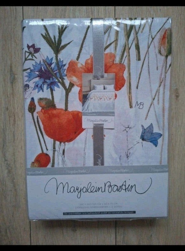 Prachtig Dekbedovertrek Marjolein Bastin Bloemen 100% katoen, Dekbedovertrek, Katoen, Nieuw, Marjolein Bastin