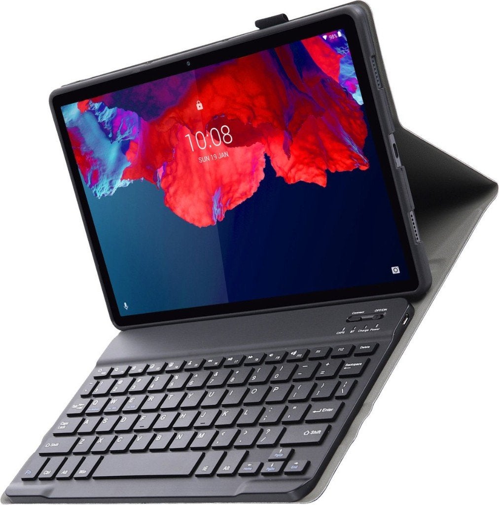 Tablethoes met toetsenbord P11 NIEUW IN DOOS !, Computers en Software, ., 11 inch, Nieuw, Bescherming voor- en achterkant