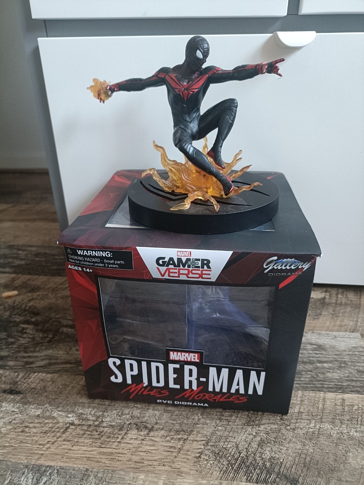Spider-Man Miles Morales Gallery Diorama Beeldje, Ophalen of Verzenden, Zo goed als nieuw