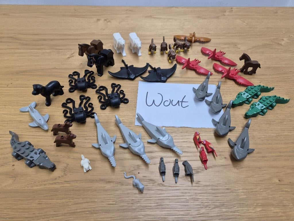 Lego dieren, Kinderen en Baby's, Speelgoed | Duplo en Lego, Ophalen of Verzenden, Zo goed als nieuw, Losse stenen, Lego