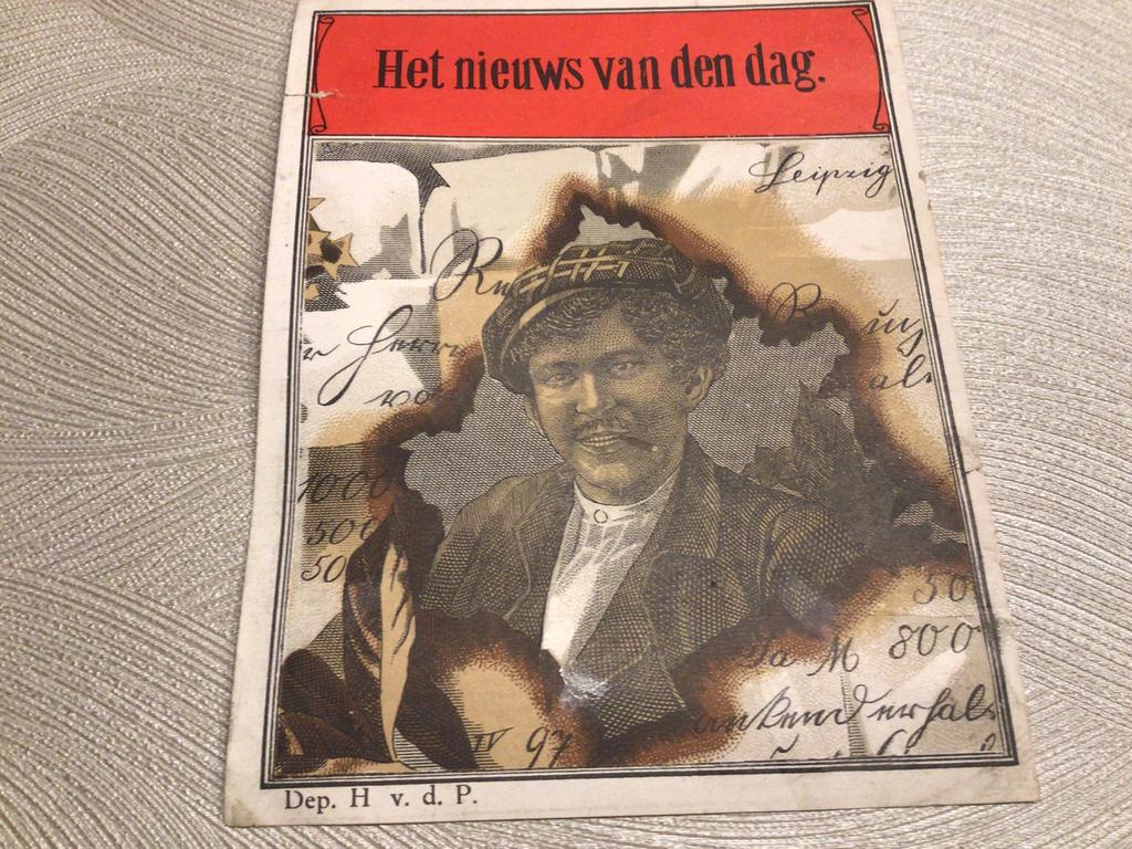 Het nieuws van de dag, Ophalen of Verzenden, Gebruikt, Sigarenbandjes