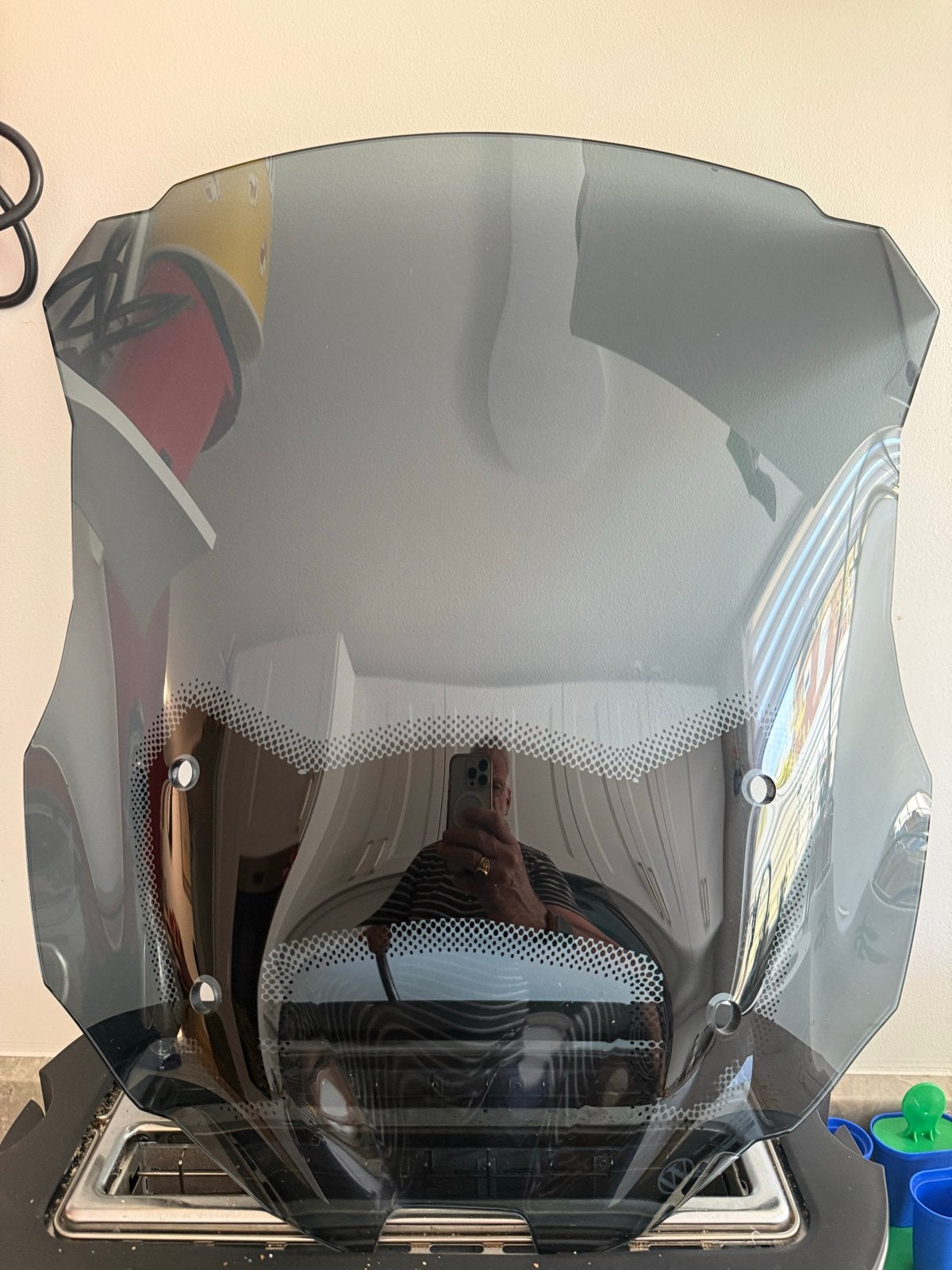 Wunderlich Windscherm MARATHON BMW R 1250 R - hoog - gerookt, Motoren, Onderdelen | BMW, Ophalen of Verzenden, Gebruikt