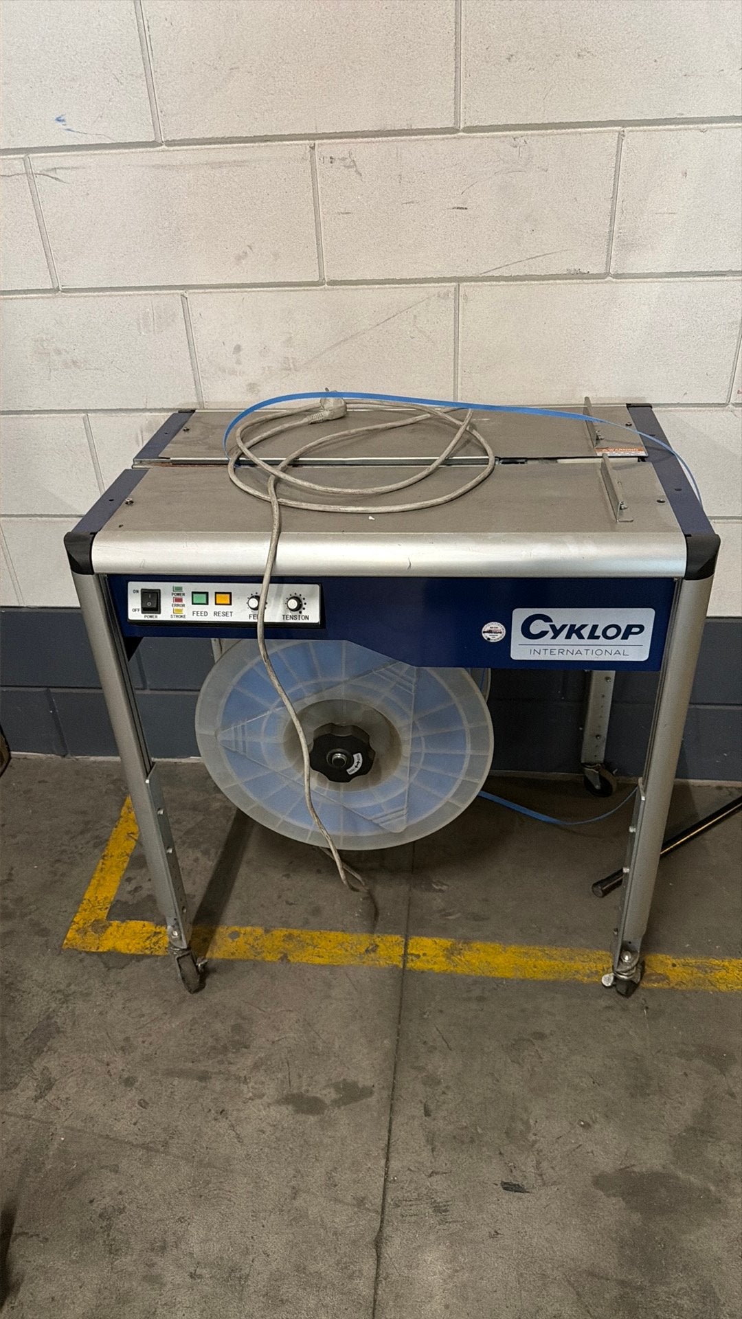 Cyklop omsnoering machine, Ophalen, Zo goed als nieuw, 1200 watt of meer, 70 mm of meer