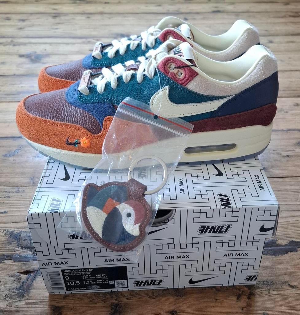 Nike Air Max 1 Kasina Won-Ang Orange - Maat 42.5, Overige kleuren, Nike, Nieuw, Ophalen of Verzenden