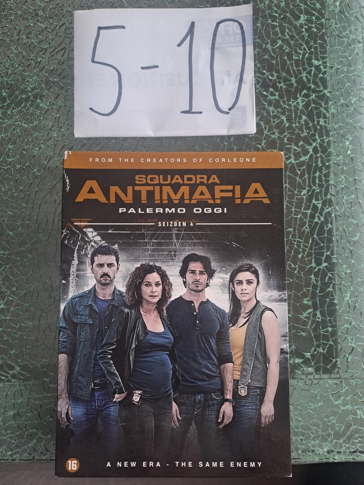 Squadra Antimafia - Palermo Oggi Seizoen 4 DVD, Gebruikt, Vanaf 16 jaar, Misdaad, Seizoen 4