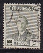 4588 - Irak michel 183 gestempeld , Koning Faisal II, Verzenden, Gestempeld, Midden-Oosten