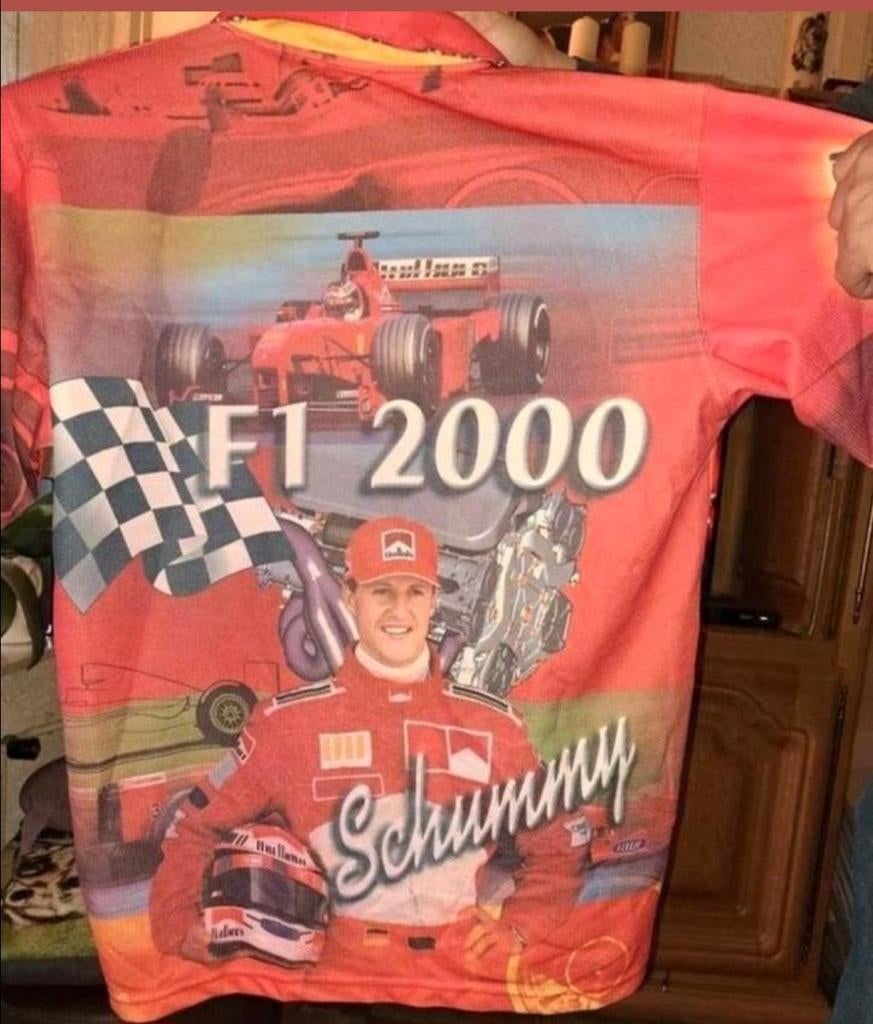 SCHUMACHER poloshirt xxl, Overige maten, Ophalen of Verzenden, Zo goed als nieuw, Voetbal