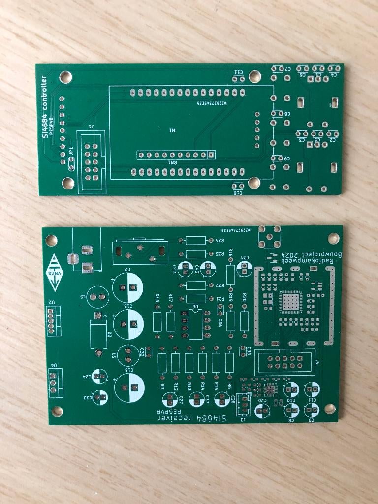DAB Tuner naar ontwerp van pe5pcb printen, Ophalen of Verzenden, Nieuw, Ontvanger