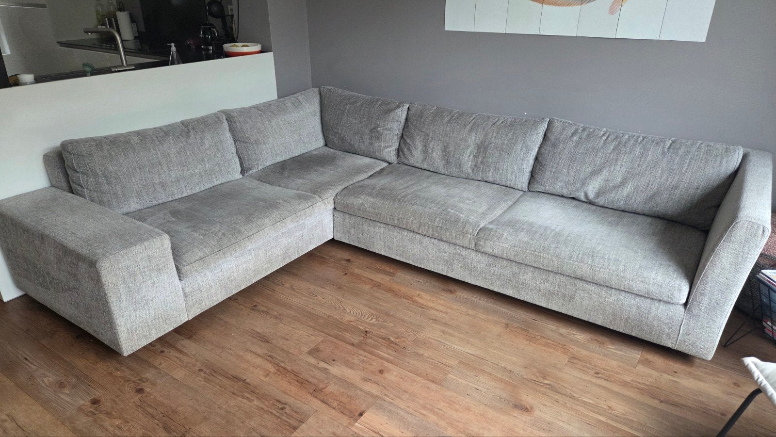 Hoekbank van Topform, Ophalen, 250 tot 300 cm, Gebruikt, Hoekbank
