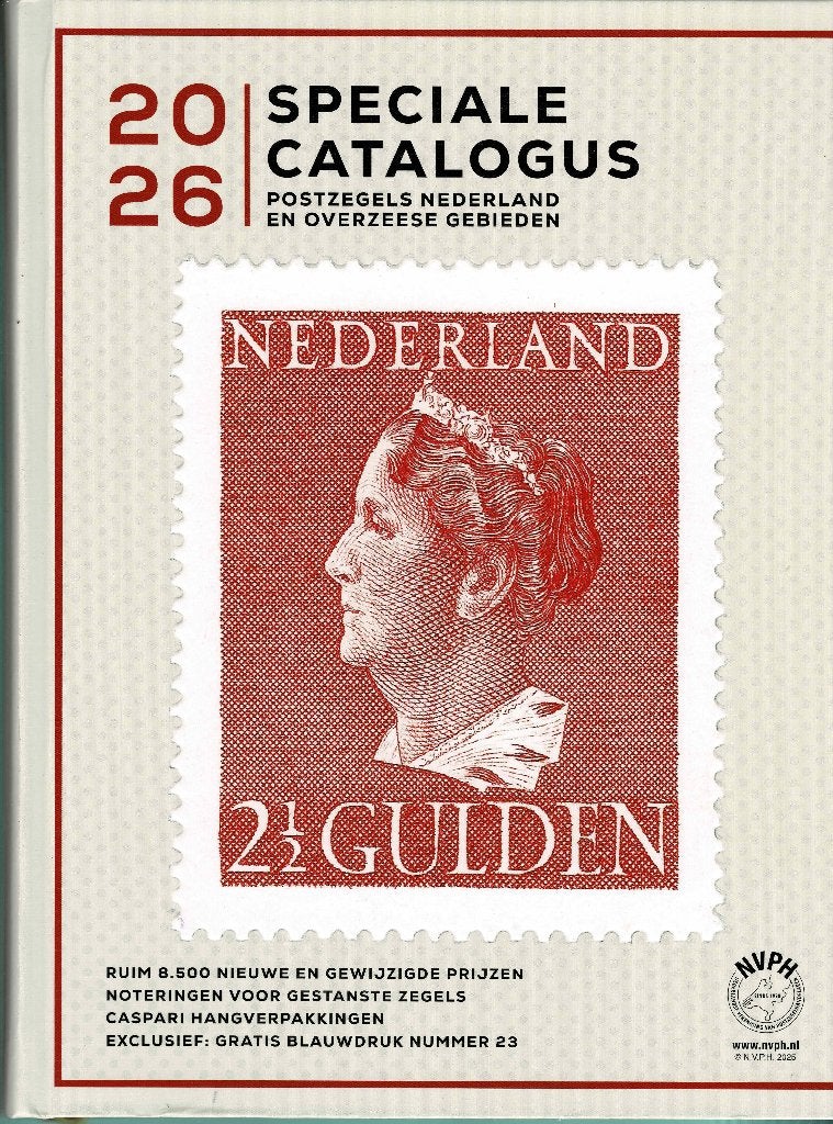 NVPH Csatalogus Nederland Overzee 2026 Nieuuw ingesealed., Verzenden, Catalogus