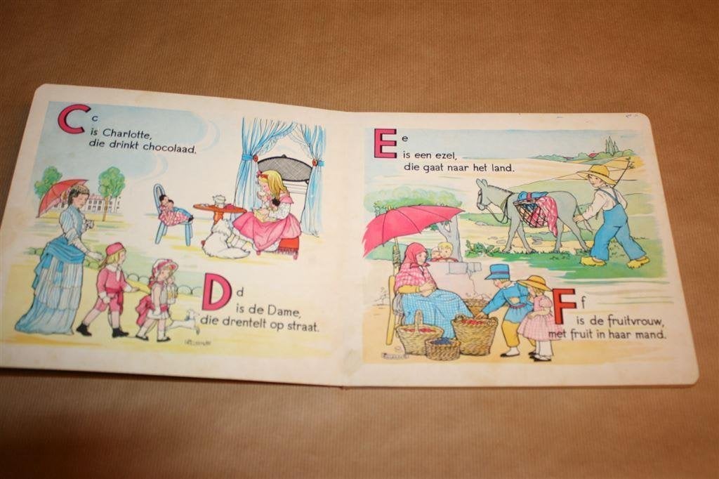 ABC boekje door Rie Cramer - ca. 1950, Ophalen of Verzenden, Gelezen