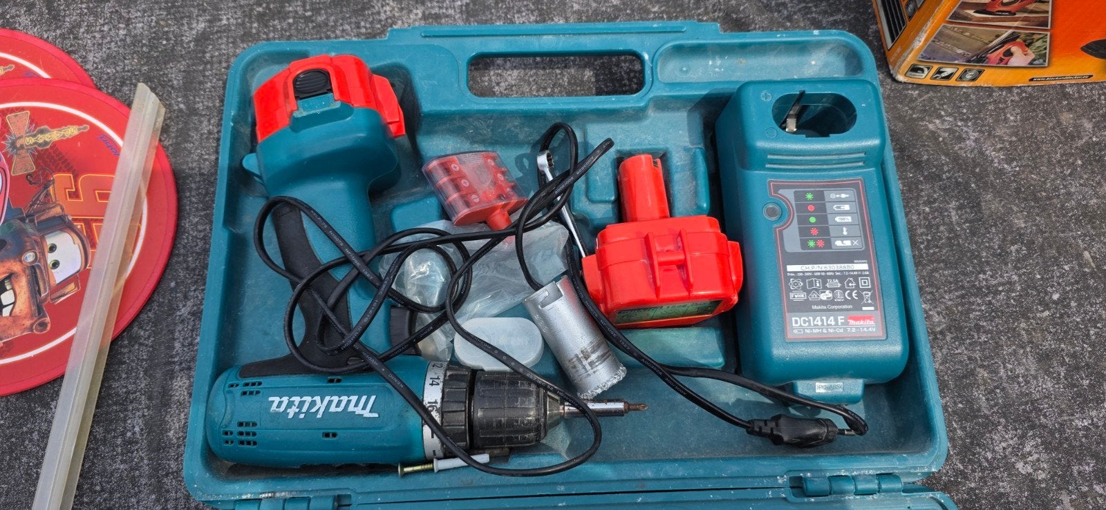 Makita boormachine, Ophalen of Verzenden, Gebruikt, Boormachine