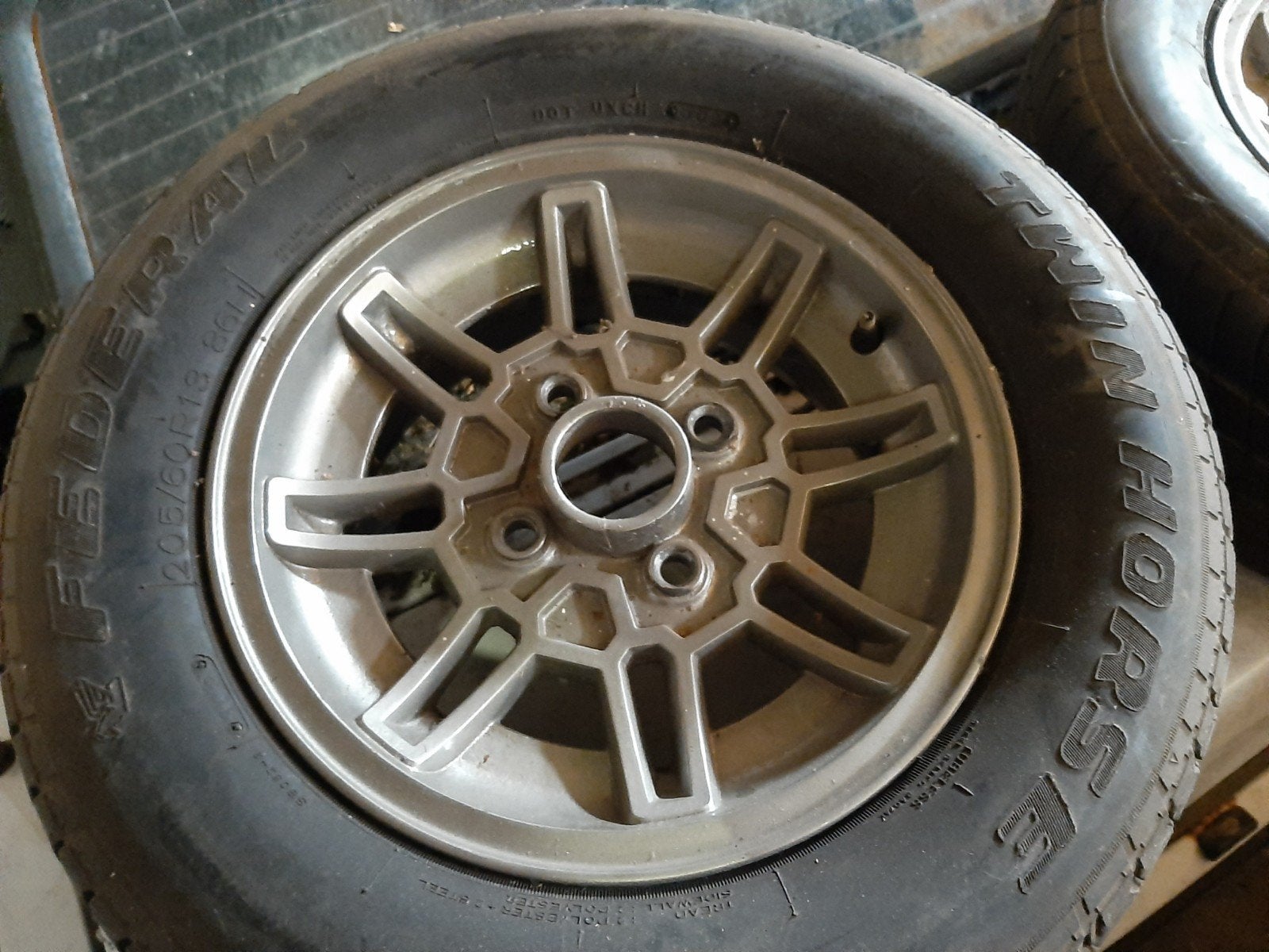 Ford Capri mk2 Sport velgenset, Auto-onderdelen, Ophalen of Verzenden, Gebruikt, Banden en Velgen
