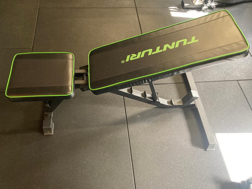 Verstelbare fitnessbank, Tunturi UB40, Ophalen, Zo goed als nieuw, Fitnessbank