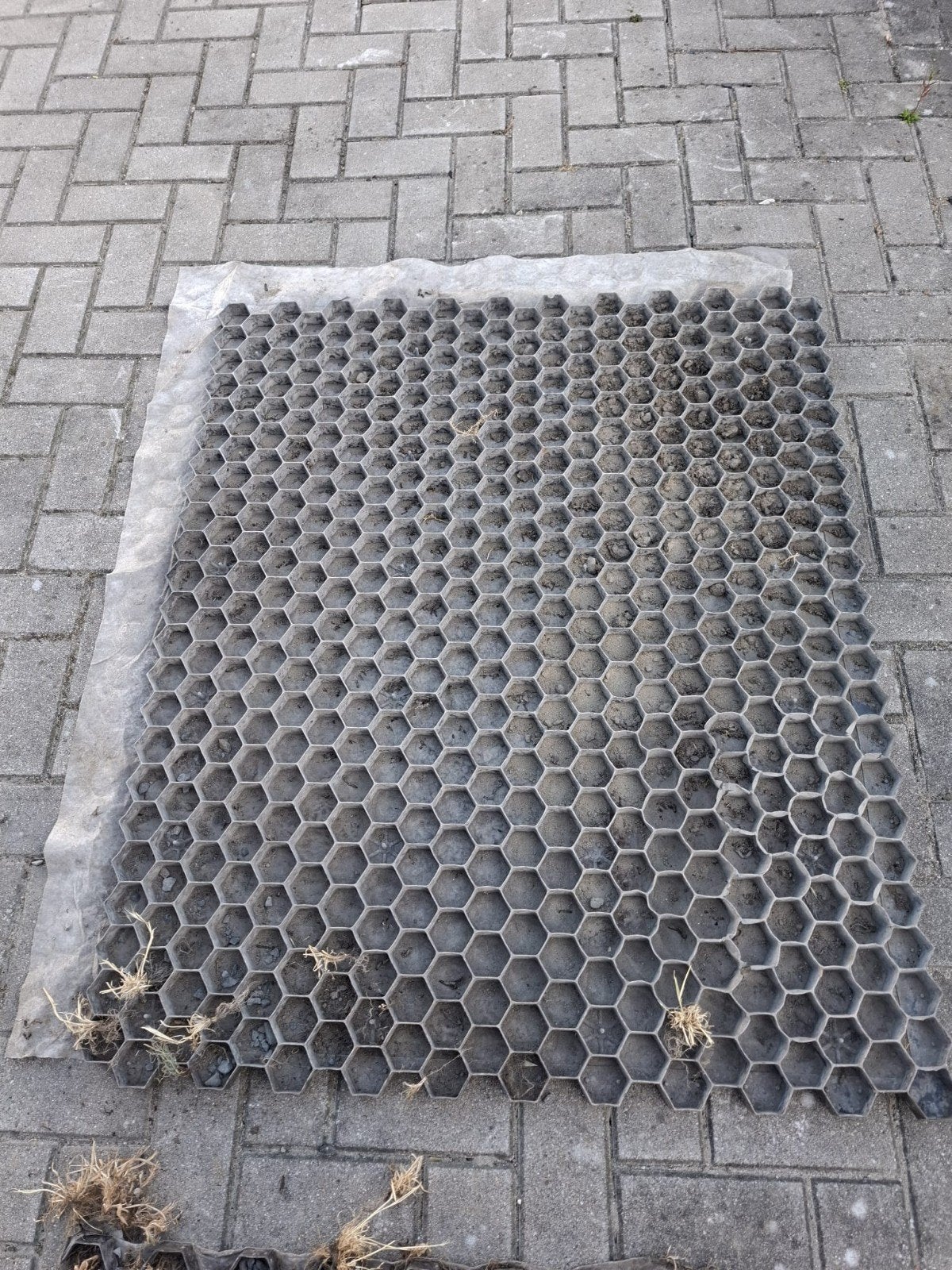 gebruikte 25 grindplaten 1 x 1,20 meter, 30m2, Ophalen, Gebruikt