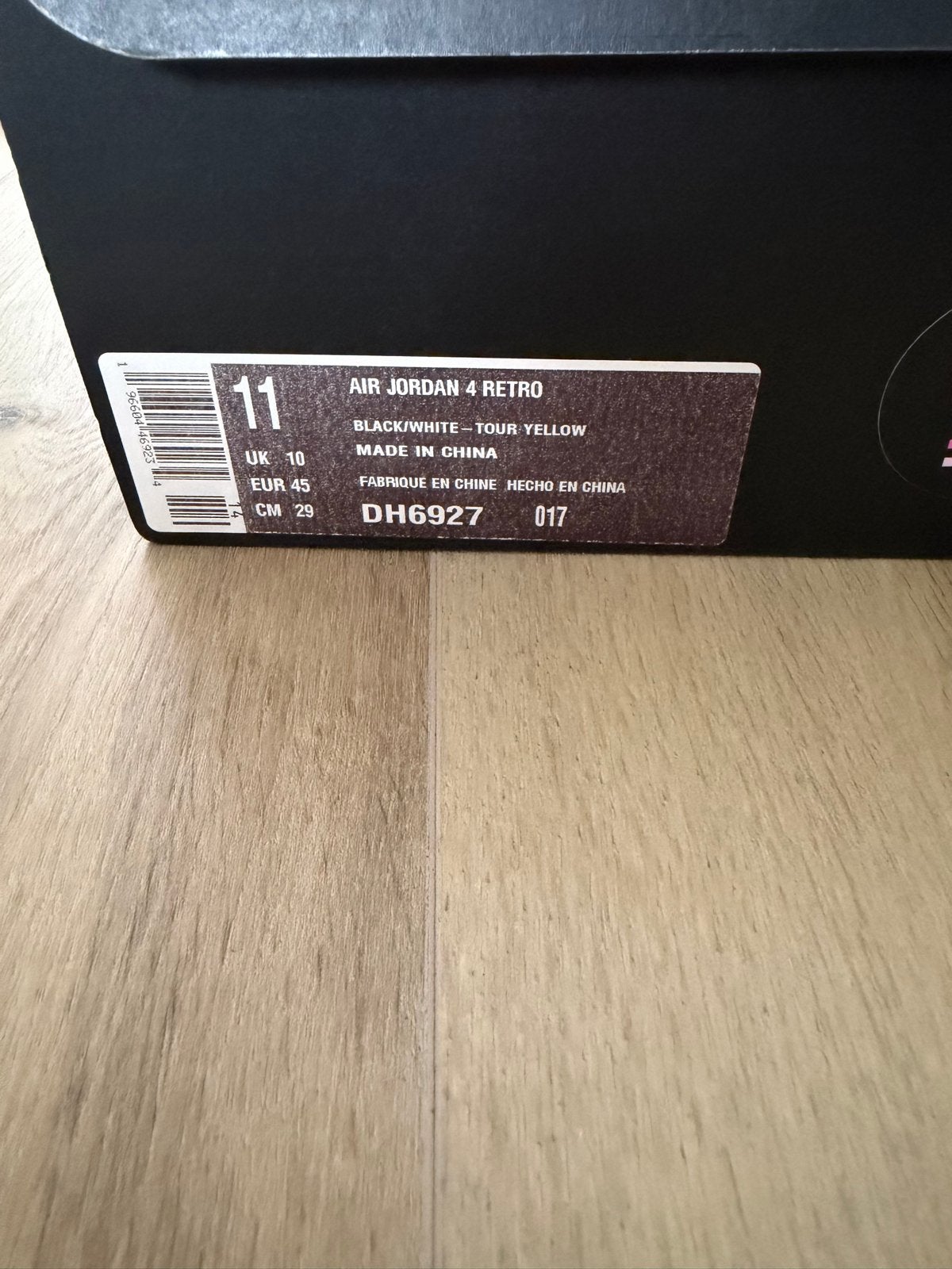 Foto 7 van Nike Air Jordan 4 Retro Thunder - Maat 45