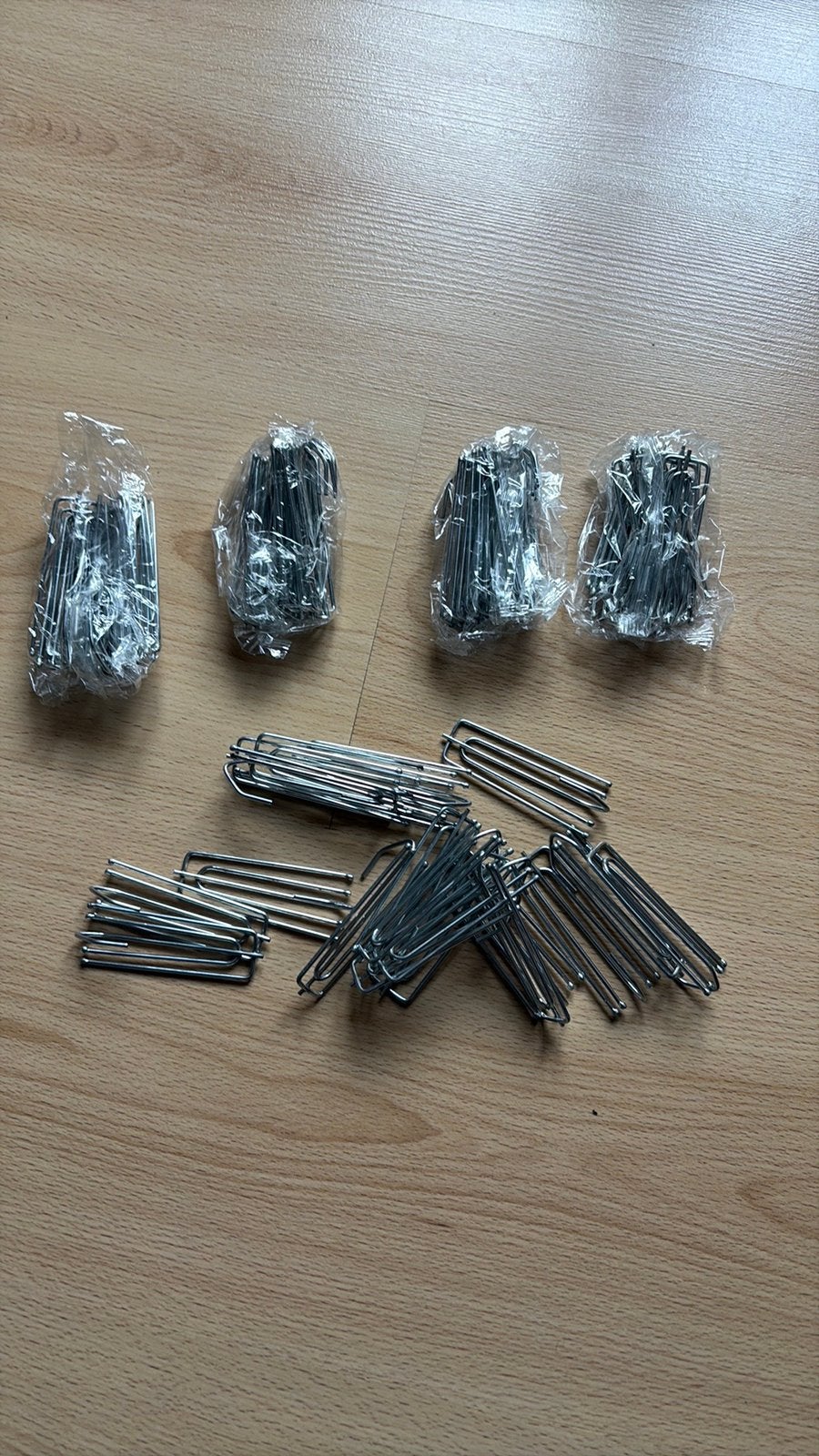 59 PLOOIHAKEN 4 POOTS. 7 CM HOOG, Ophalen of Verzenden, Nieuw