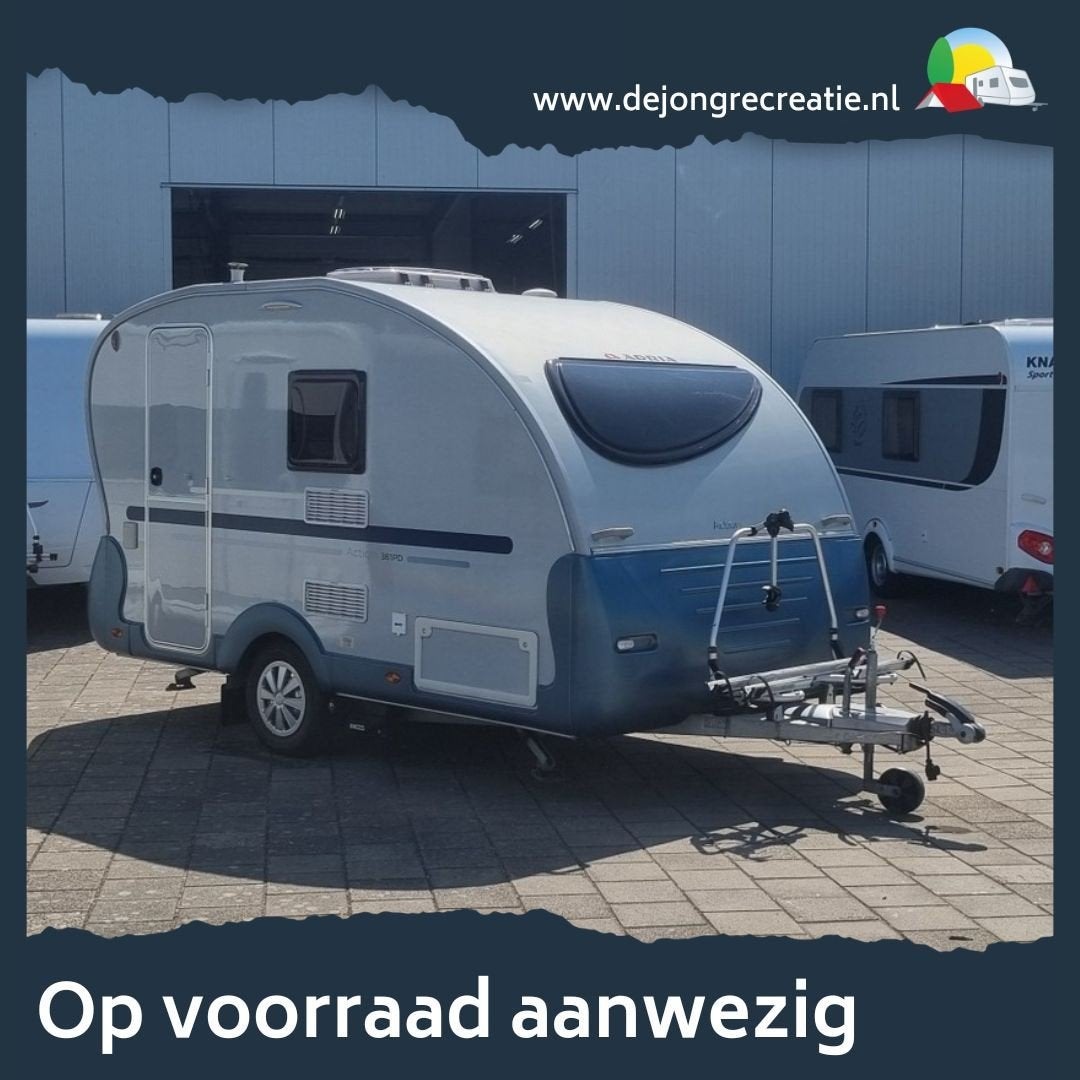 Adria Action 361 PD (bj 2017), Caravans en Kamperen, Caravans, Bedrijf, Adria, 5 tot 6 meter, Verkoop@dejongrecreatie.nl