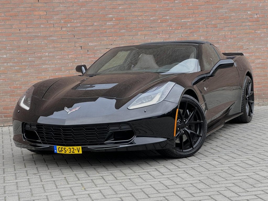 Chevrolet USA Corvette C7 6.2 Stingray Z51 3LT Targa - Leder, Automaat, Euro 5, Achterwielaandrijving, Gebruikt