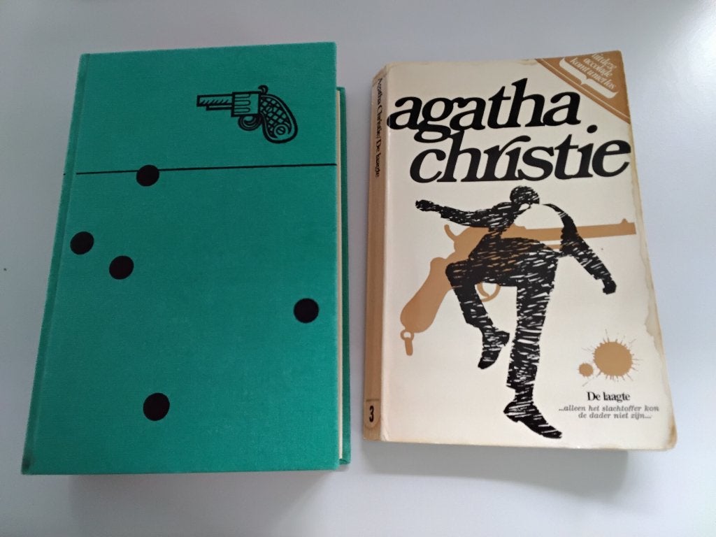 Agathy Christie Vijfling + De Laagte, Ophalen of Verzenden, Gelezen