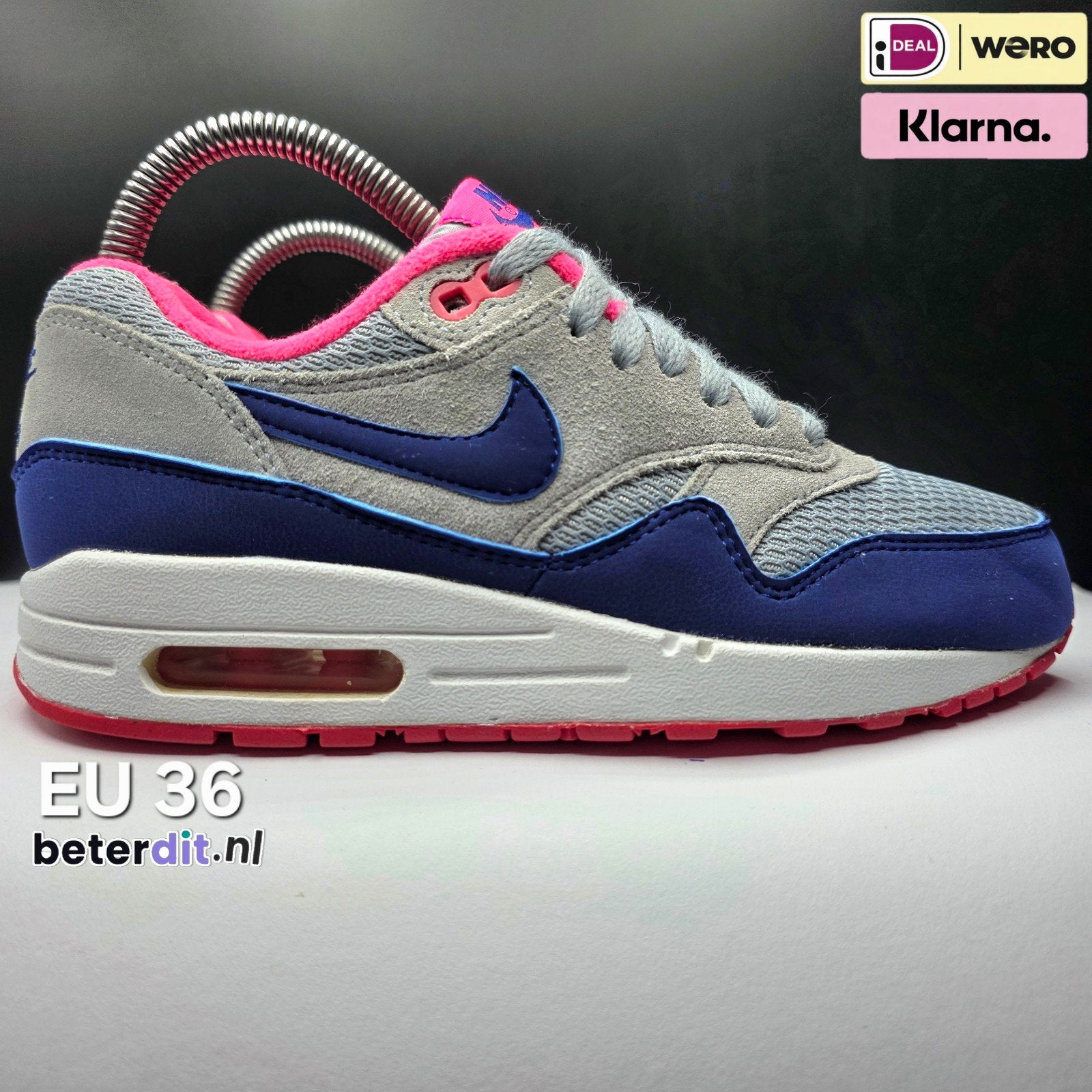 Nike Air Max 1 'Light Magnet Grey' Maat: 36, Kleding | Dames, Schoenen, Ophalen of Verzenden, Nike, Nike, Nike air max
