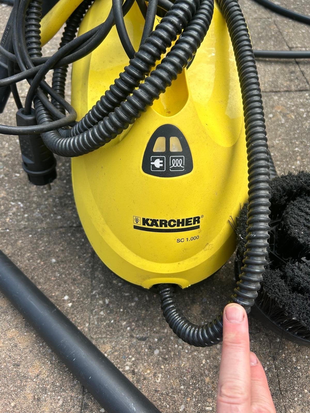 Kärcher SC 1.000 Stoomreiniger - Gebruikt, Ophalen, Inclusief accessoires, Gebruikt, Kärcher