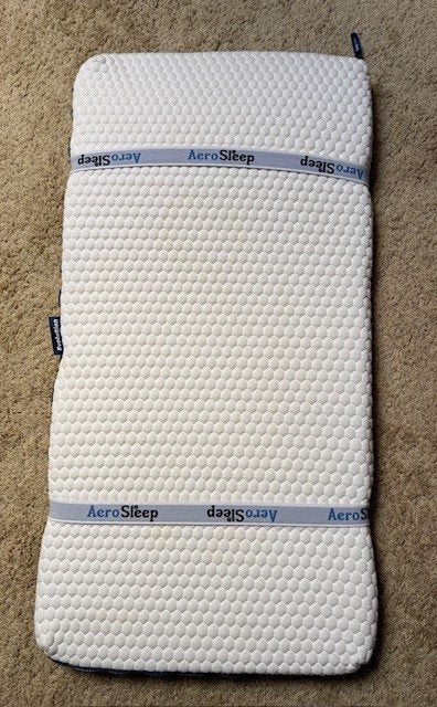 Aerosleep matras + topper, Ophalen, Zo goed als nieuw, Ledikant