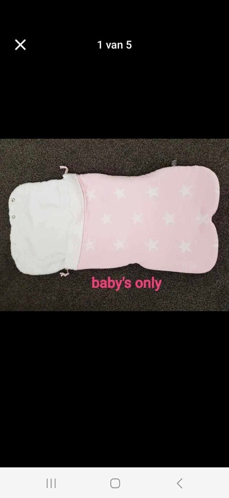 maxi cosi warme zak van baby's only, Ophalen of Verzenden, 0 t/m 13 kg, Maxi-Cosi, Autogordel