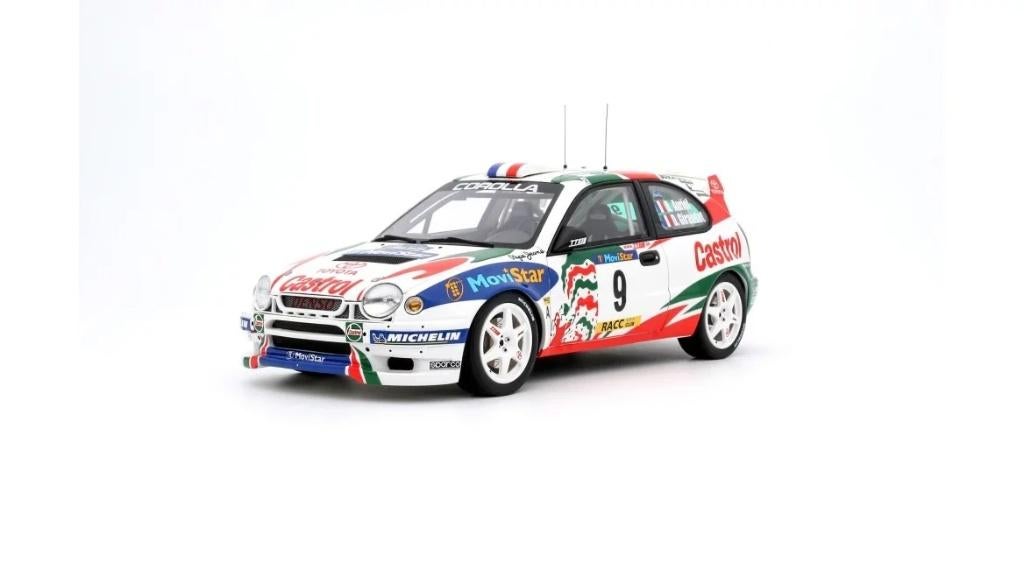 Toyota Corolla WRC Rallye Catalunya 1998 - 1:18 - OttOmobile, OttOMobile, Rue de L' Ecusson 2, 56120 Josselin France, Nieuw, Ophalen of Verzenden