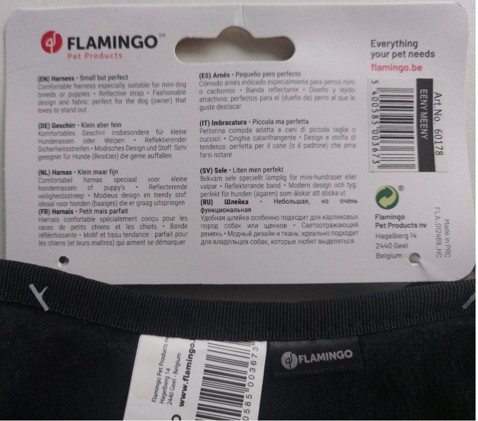 Foto 6 van Flamingo, Dog Harness / Honden harnas(NIEUW)