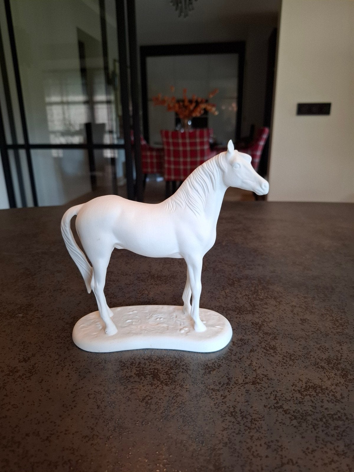 Goebel paard beeld , wit porselein, Ophalen, Zo goed als nieuw, Dier