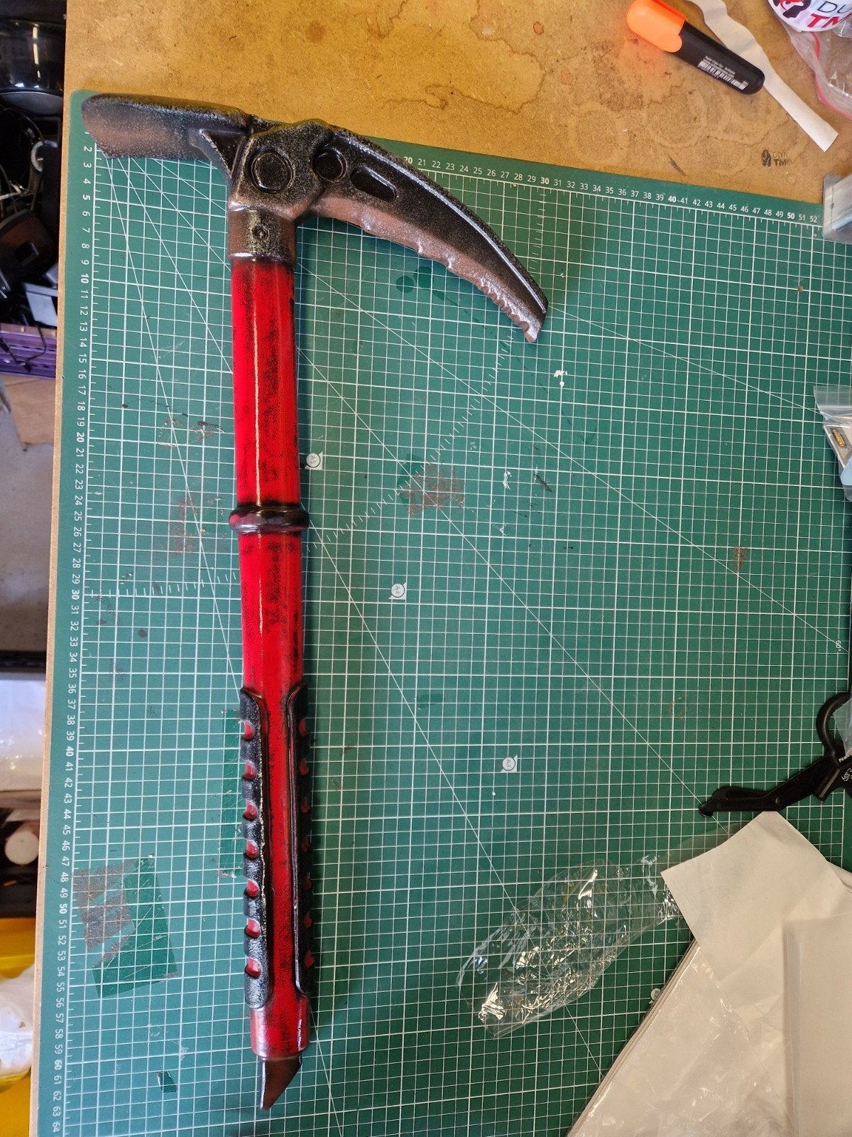 LARP Wapen: Post-Apo IJspick - 63 cm lang, Ophalen of Verzenden, Zo goed als nieuw, Toneelattributen of Onderdelen