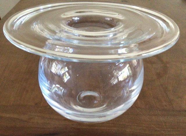 Vaas, naar Saturnus van Nanny Still, 12 cm hoog, Gebruikt, Overige kleuren, Ophalen of Verzenden, Glas